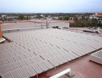 Calentadores solares de agua